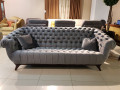 Диван Буранто (Велюр, Капитоне) магазин Москва
